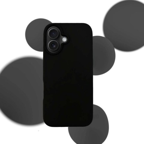 Etui 3mk Silicone Case na iPhone 16 Plus - czarne 3mk Protection