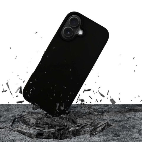Etui 3mk Silicone Case na iPhone 16 Plus - czarne 3mk Protection