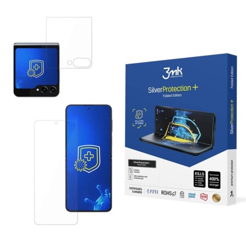 Folia ochronna antybakteryjna 3mk SilverProtection+ Folded Edition na Samsung Galaxy Z Flip 6 3mk Protection