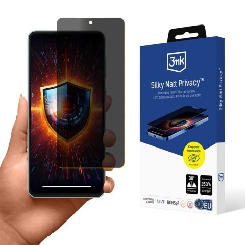 Folia prywatyzująca matowa 3mk Silky Matt Privacy na Samsung Galaxy M55 3mk Protection