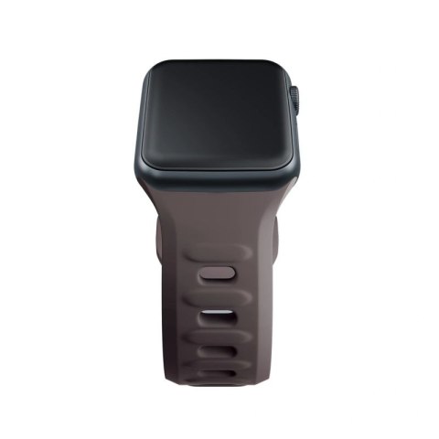 Pasek silikonowy 3mk Silicone Watch Strap do Apple Watch 42 / 44 / 45 / 49 mm - brązowy
