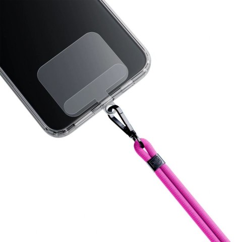 Smycz do smartfona 3mk EasyClip - różowa