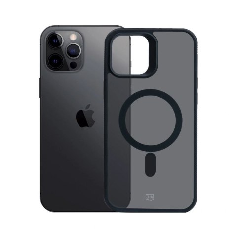 Etui 3mk Smoke MagCase na Apple iPhone 12 Pro Max - czarne 3mk Protection