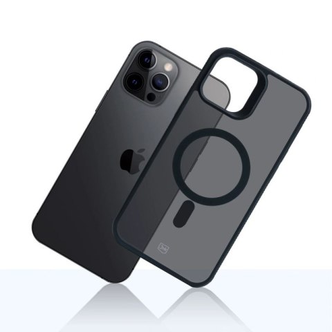 Etui 3mk Smoke MagCase na Apple iPhone 12 Pro Max - czarne 3mk Protection