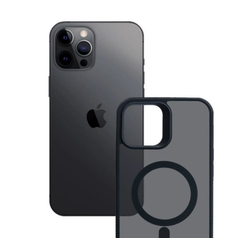 Etui 3mk Smoke MagCase na Apple iPhone 12 Pro Max - czarne 3mk Protection