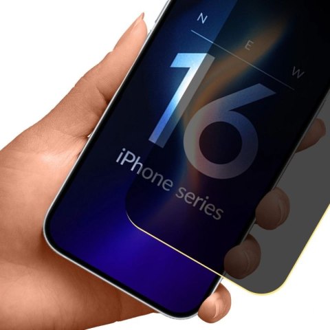 Folia prywatyzująca 3mk Silky Matt Privacy na iPhone 16 3mk Protection