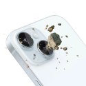 Osłona na aparat 3mk Lens Protection Pro z niebieską ramką do iPhone 15
