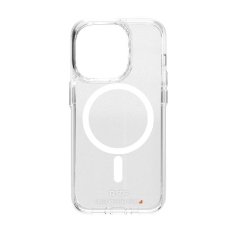 Etui SBS D3O MagSafe do iPhone 15 Pro - przezroczyste SBS