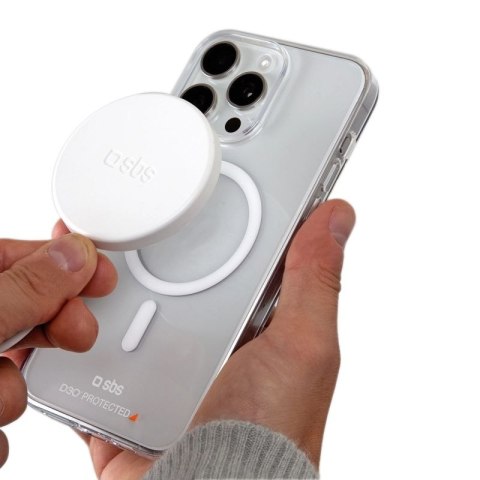 Etui SBS D3O MagSafe do iPhone 15 Pro - przezroczyste SBS