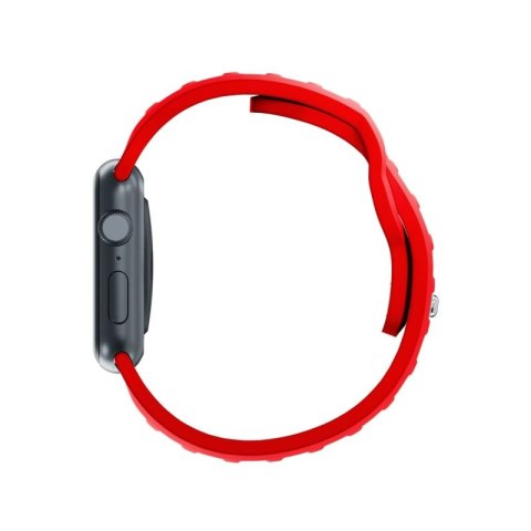 Pasek silikonowy 3mk Silicone Watch Strap do Apple Watch 38 / 40 / 41 mm -czerwony