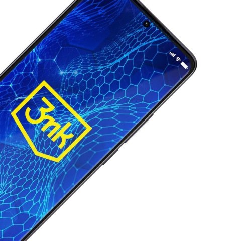 Szkło hartowane 3mk HardGlass Max Lite z czarną ramką na Xiaomi Redmi Note 13 Pro+ 3mk Protection