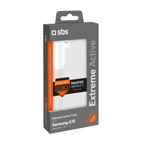 Etui SBS D3O do Samsung Galaxy A35 - przezroczyste SBS