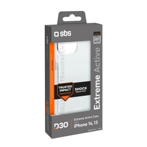 Etui SBS D3O do iPhone 14 / 13 - przezroczyste SBS