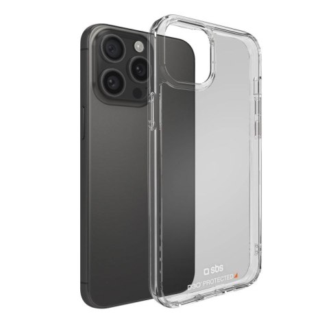 Etui SBS D3O do iPhone 15 Pro Max - przezroczyste SBS