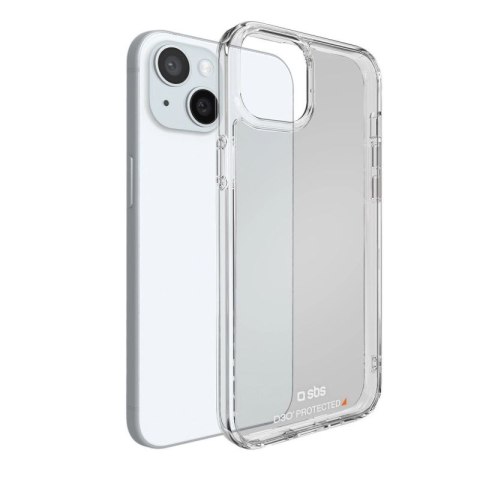 Etui SBS D3O do iPhone 15 - przezroczyste SBS