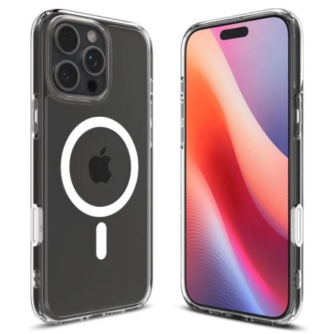 Etui Spigen Ultra Hybrid "T" Mag MagSafe na iPhone 16 Pro Max - białe Spigen