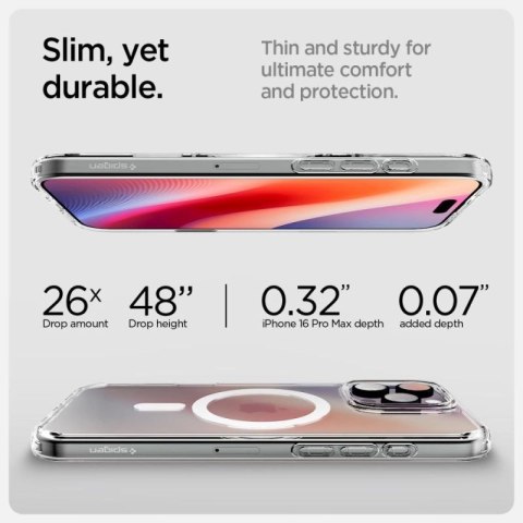 Etui Spigen Ultra Hybrid na iPhone 16 Pro - białe Spigen