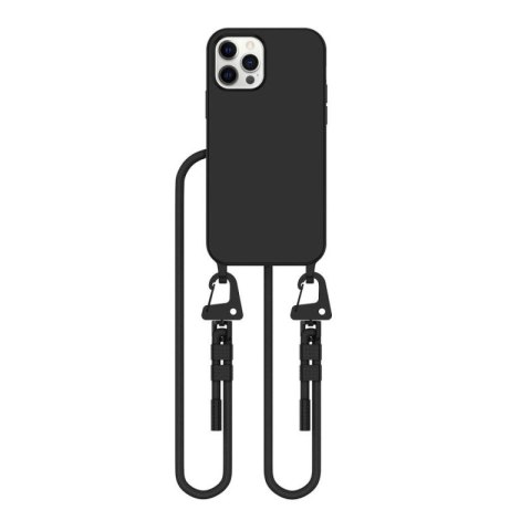 Etui Tech-Protect MagNecklace MagSafe na iPhone 12 / 12 Pro - czarne Tech-Protect