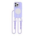 Etui Tech-Protect MagNecklace MagSafe na iPhone 14 Pro - lawendowe Tech-Protect