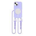 Etui Tech-Protect MagNecklace MagSafe na iPhone 14 - lawendowe Tech-Protect