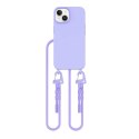 Etui Tech-Protect MagNecklace MagSafe na iPhone 14 - lawendowe Tech-Protect