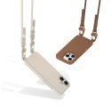 Etui Tech-Protect MagNecklace MagSafe na iPhone 15 Pro - beżowe Tech-Protect