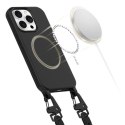 Etui Tech-Protect MagNecklace MagSafe na iPhone 15 Pro - czarne Tech-Protect