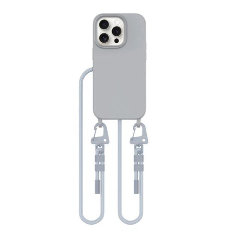 Etui Tech-Protect MagNecklace MagSafe na iPhone 15 Pro - szare Tech-Protect