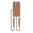 Etui Tech-Protect MagNecklace MagSafe na iPhone 16 Pro - brązowe Tech-Protect