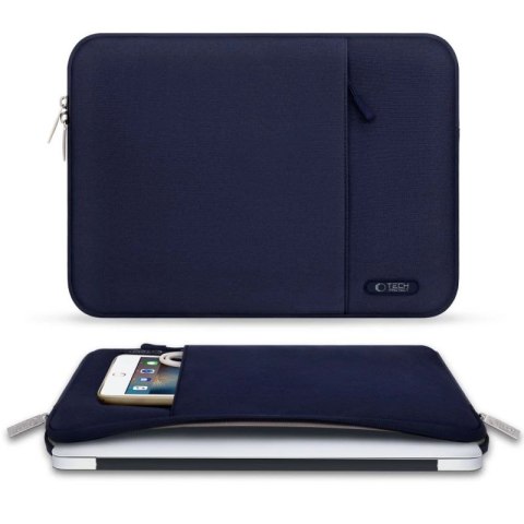 Etui Tech-Protect Sleevy Laptop 13-14 - granatowe Tech-Protect