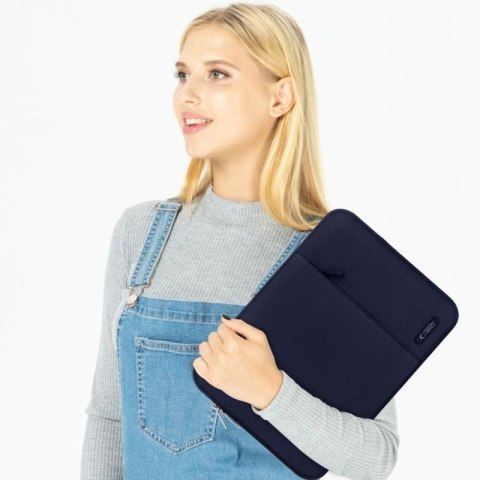 Etui Tech-Protect Sleevy Laptop 13-14 - granatowe Tech-Protect