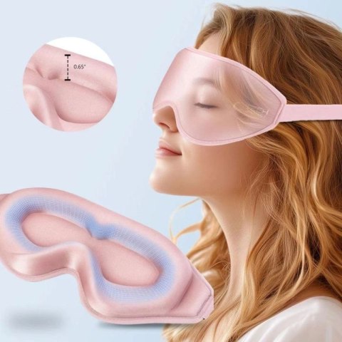 Maska do spania Tech-Protect Eyeshade Sleep Mask - różowa Tech-Protect