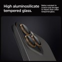 Osłona Aparatu Spigen Optik Pro GLAS.TR "EZ FIT" Camera Protector 2-PACK na iPhone 16 Pro / Pro Max - brązowa Spigen