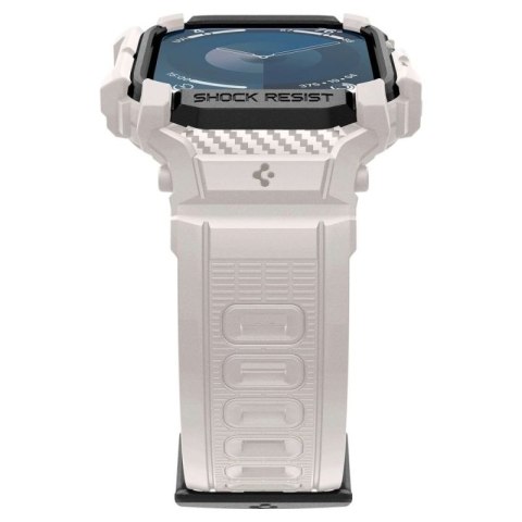 Pasek Spigen Rugged Armor "Pro" na Apple Watch 10 (46 MM) - beżowy Spigen