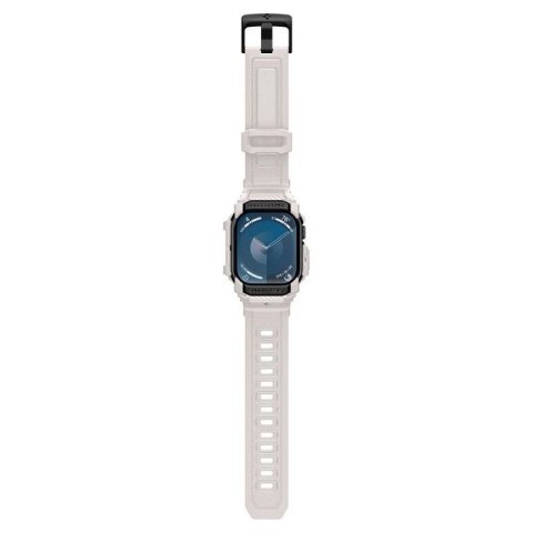 Pasek Spigen Rugged Armor "Pro" na Apple Watch 10 (46 MM) - beżowy Spigen