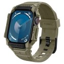 Pasek Spigen Rugged Armor "Pro" na Apple Watch 10 (46 MM) - zielony Spigen