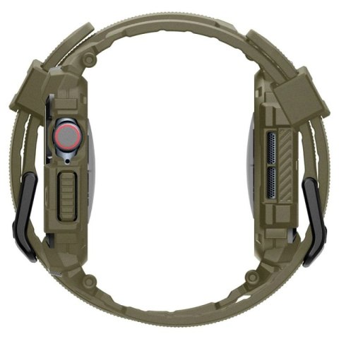 Pasek Spigen Rugged Armor "Pro" na Apple Watch 10 (46 MM) - zielony Spigen