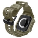 Pasek Spigen Rugged Armor "Pro" na Apple Watch 10 (46 MM) - zielony Spigen