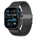 Pasek Tech-Protect Milano na Apple Watch 6 / 7 / 8 / 9 / 10 / SE / Ultra 1 / 2 (44 / 45 / 46 / 49 MM) - czarny Tech-Protect