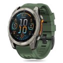 Pasek Tech-Protect Silicone na Garmin Fenix 5S / 5S PLUS / 6S / 6S Pro / 7S / 8 (43 MM) - zielony Tech-Protect