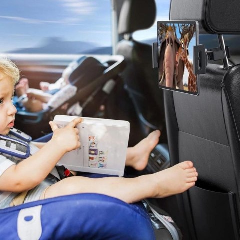Uchwyt samochodowy Tech-Protect V3 Headrest Car Mount - czarny Tech-Protect