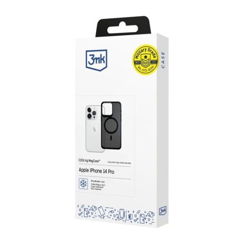 Etui 3mk COOLing MagCase na Apple iPhone 14 Pro - czarne 3mk Protection