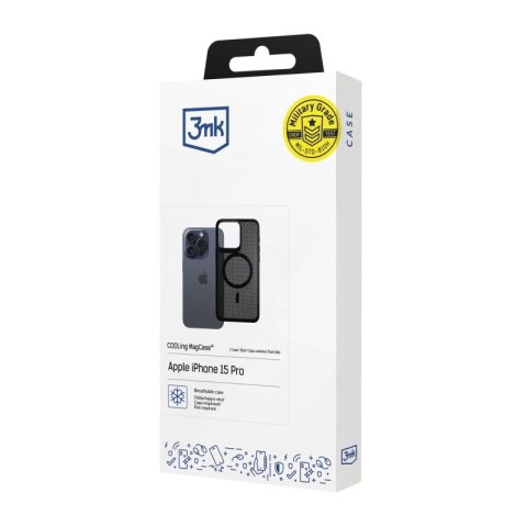 Etui 3mk COOLing MagCase na Apple iPhone 15 Pro - czarne 3mk Protection