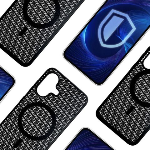 Etui 3mk COOLing MagCase na Apple iPhone 16 Plus - czarne 3mk Protection