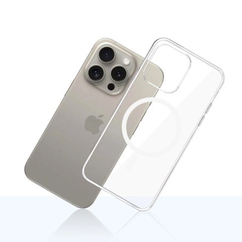 Etui 3mk Clear MagCase na Apple iPhone 15 Pro Max - przezroczyste 3mk Protection