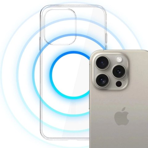 Etui 3mk Clear MagCase na Apple iPhone 15 Pro Max - przezroczyste 3mk Protection