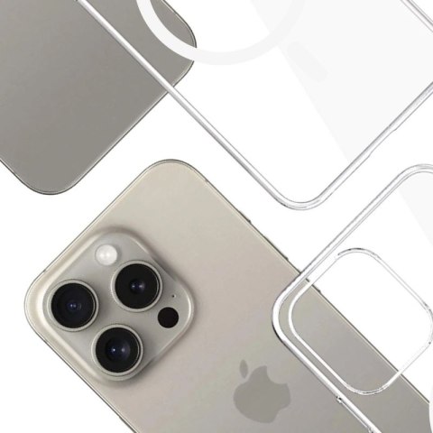 Etui 3mk Clear MagCase na Apple iPhone 15 Pro Max - przezroczyste 3mk Protection