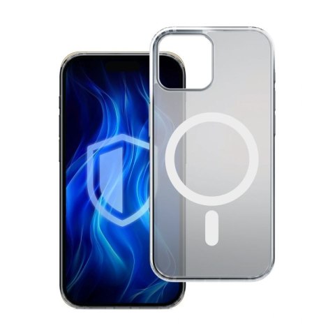 Etui 3mk Frosty MagCase White na Apple iPhone 15 Plus - białe 3mk Protection
