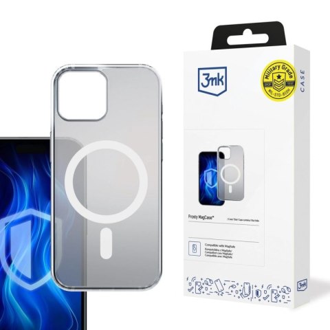 Etui 3mk Frosty MagCase White na Apple iPhone 15 - białe 3mk Protection