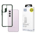 Etui 3mk Satin Armor Case+ Green na Samsung Galaxy S24 - przezroczyste 3mk Protection